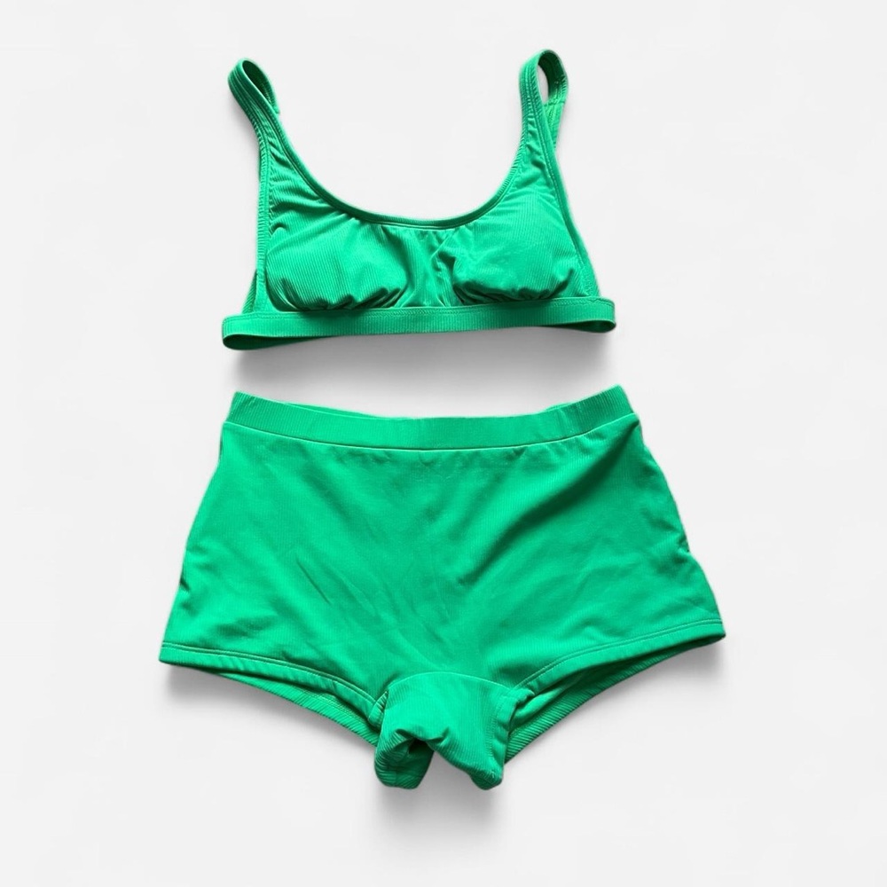 Wild Fable Vibrant Green swim suit